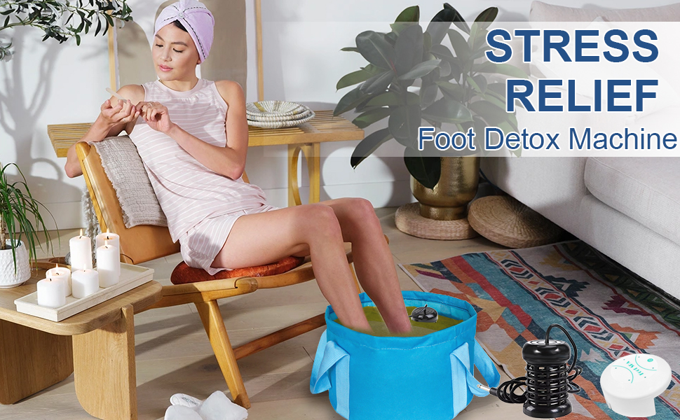 Amazon.com: YoTmake Ionic Detox Foot Bath SPA Machine, Ionic
