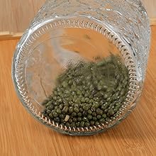Vintage Glass Jars Set