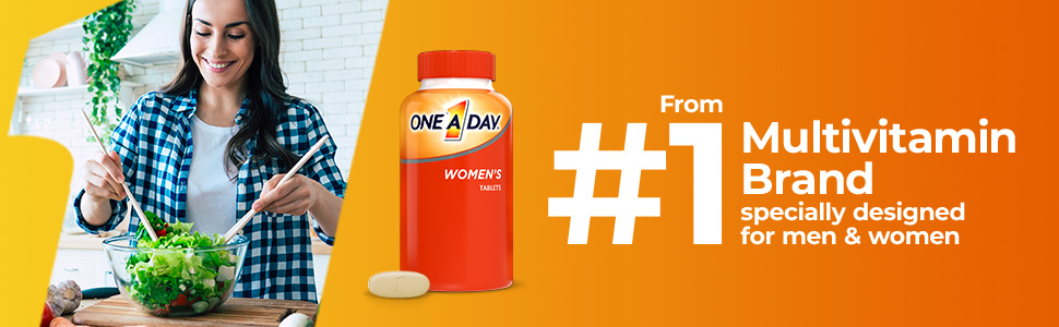 De la marca multivitamínica número 1 especialmente diseñada para hombres y mujeres