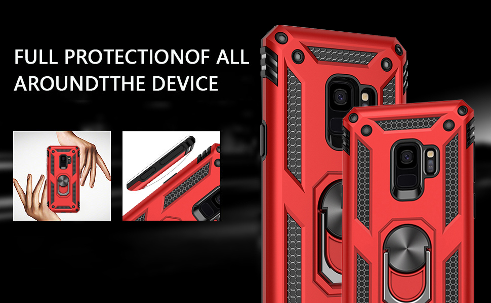 Samsung Galaxy S9本体とケース Samsung Galaxy S9 / S9 Plus smartphones Waterproof