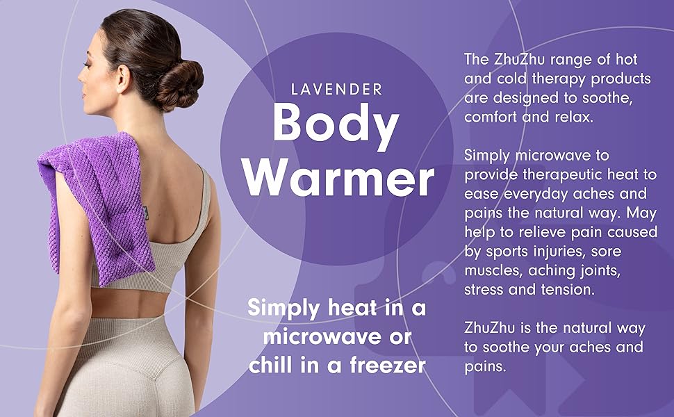 Simply heat in a microwave or chill in a freezer