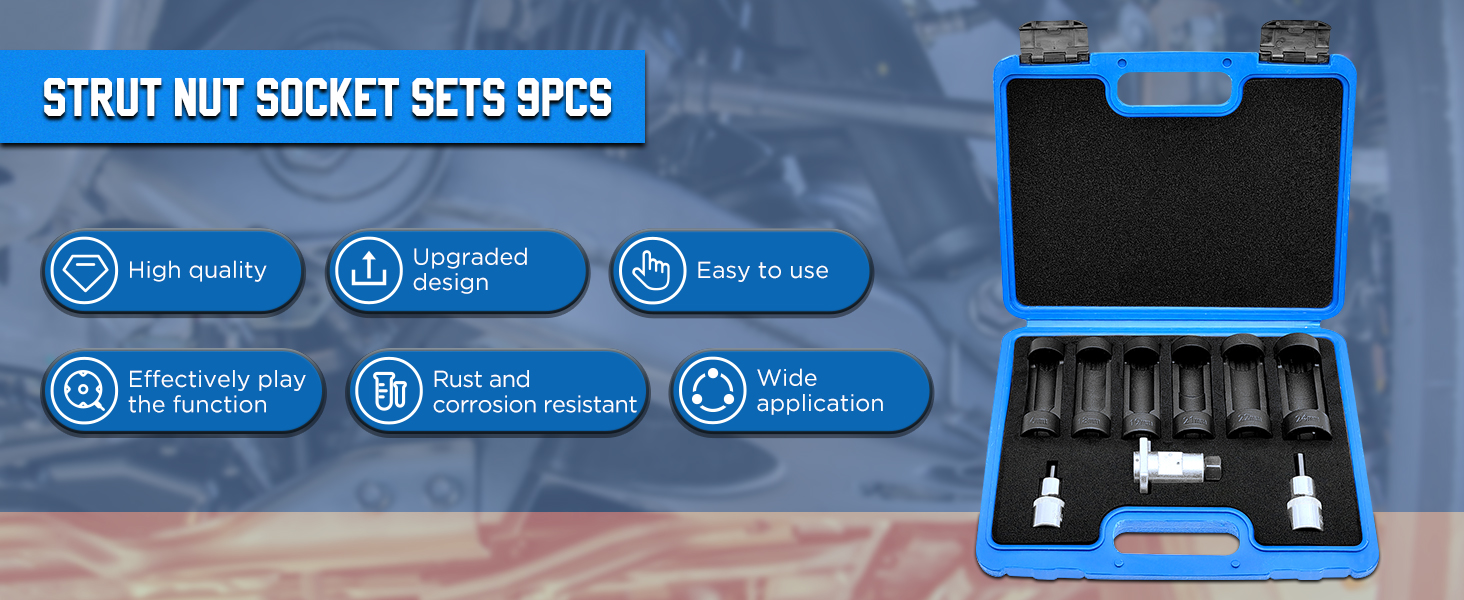 Strut Nut Socket Set