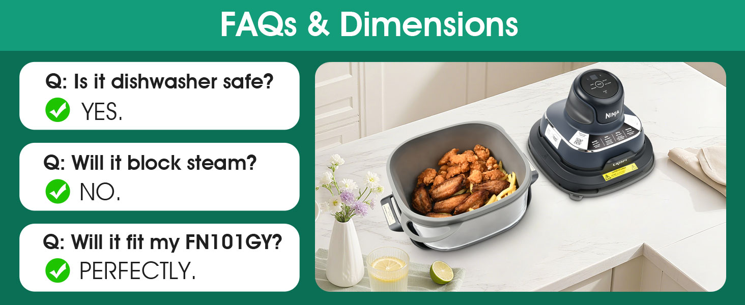 silicone air fryer liners 6 qt