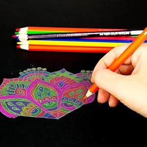 colored pencils