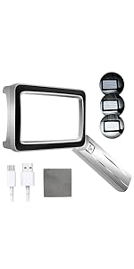 Magnifying glass with Light 