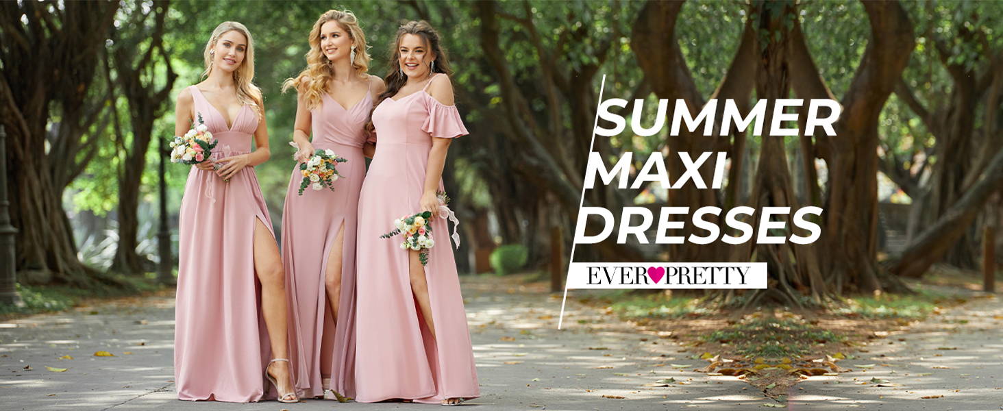 Maxi Evening Gowns Party Dress Evening Dress Formal Dresses Fromal Party Dress Bridesmaid Dresses
