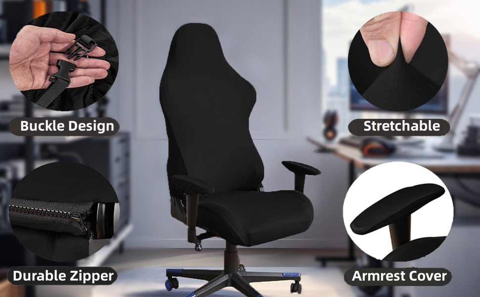 gaming chair cover cat scratch proof