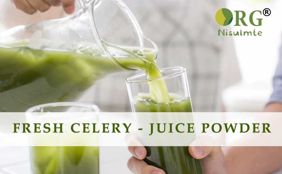 orgnisulmte Celery Powder,100 Natural FreezeDried Celery