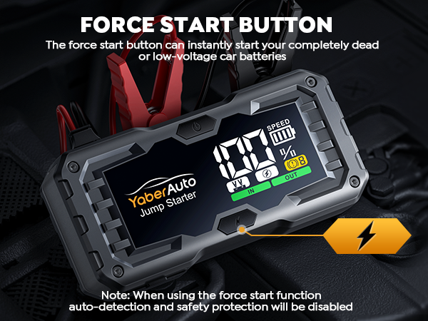portable jump starter for car car battery charger jump starter jump start battery pack car jumper