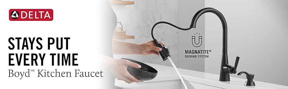 Delta Boyd Kitchen Faucet Banner