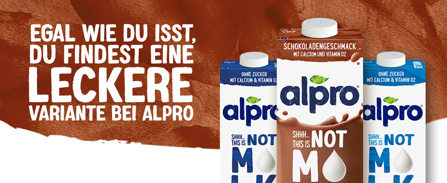 not mlk schoko, soya, alpro not mlk, pflanzlich, not mlk
