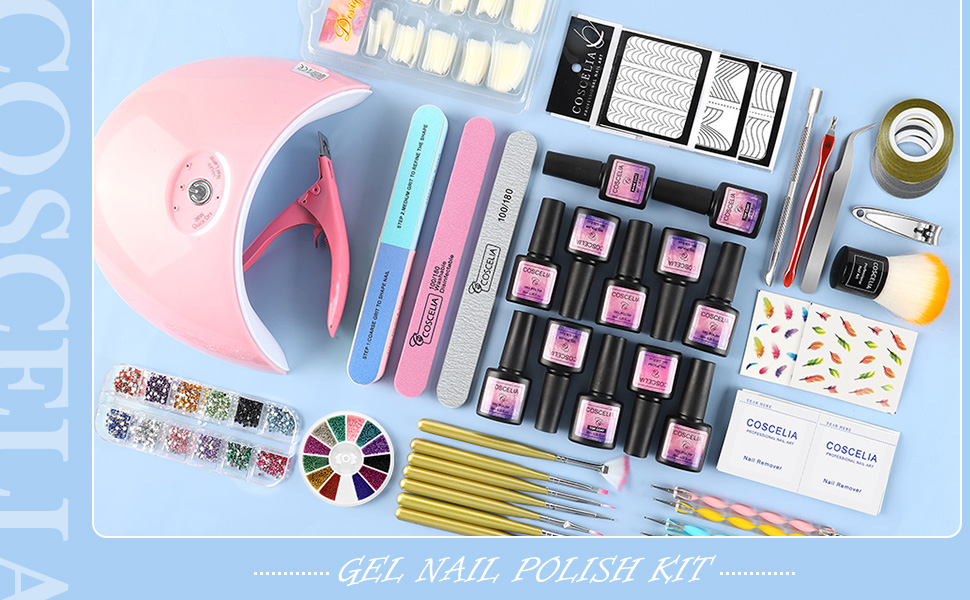 Gel Nail Polish Kit