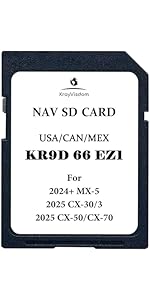 Amazon.com: Latest Navigation SD Card | KR9D66EZ1 GPS Map SD Card