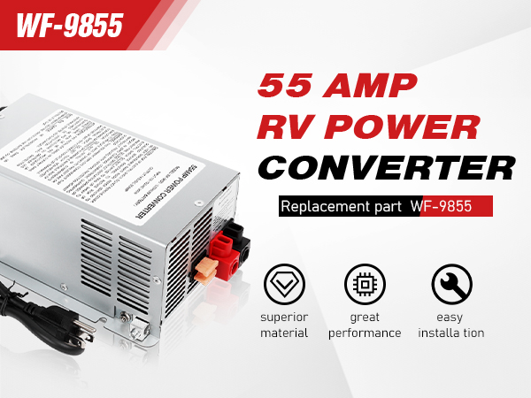 Amazon.com: WF-9855,55 Amp RV Power Converter for Lead-Acid