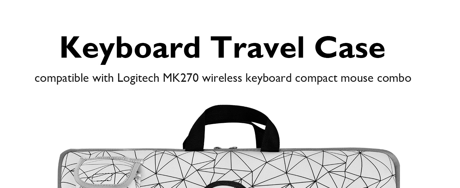 KronosRising Keyboard Sleeve Travel Case For Logitech