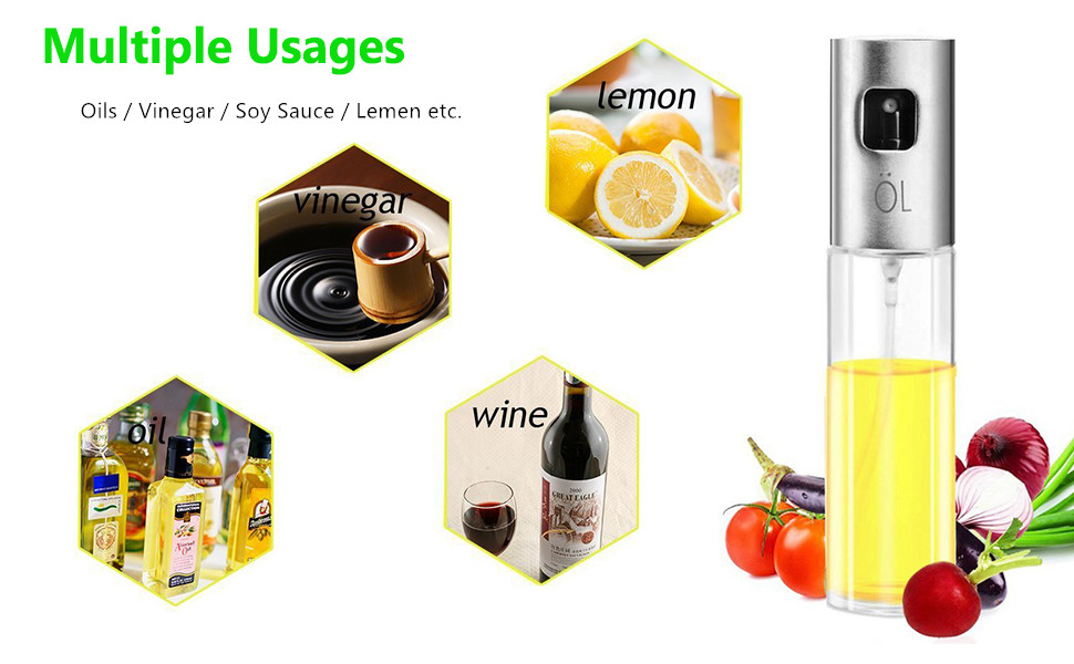 Olive Oil Sprayer for Cooking, Olive Oil Spray Bottle, Olive Oil