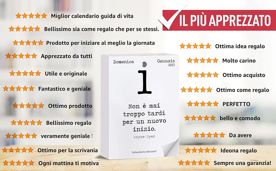 Calendario geniale 2023 - Inserto