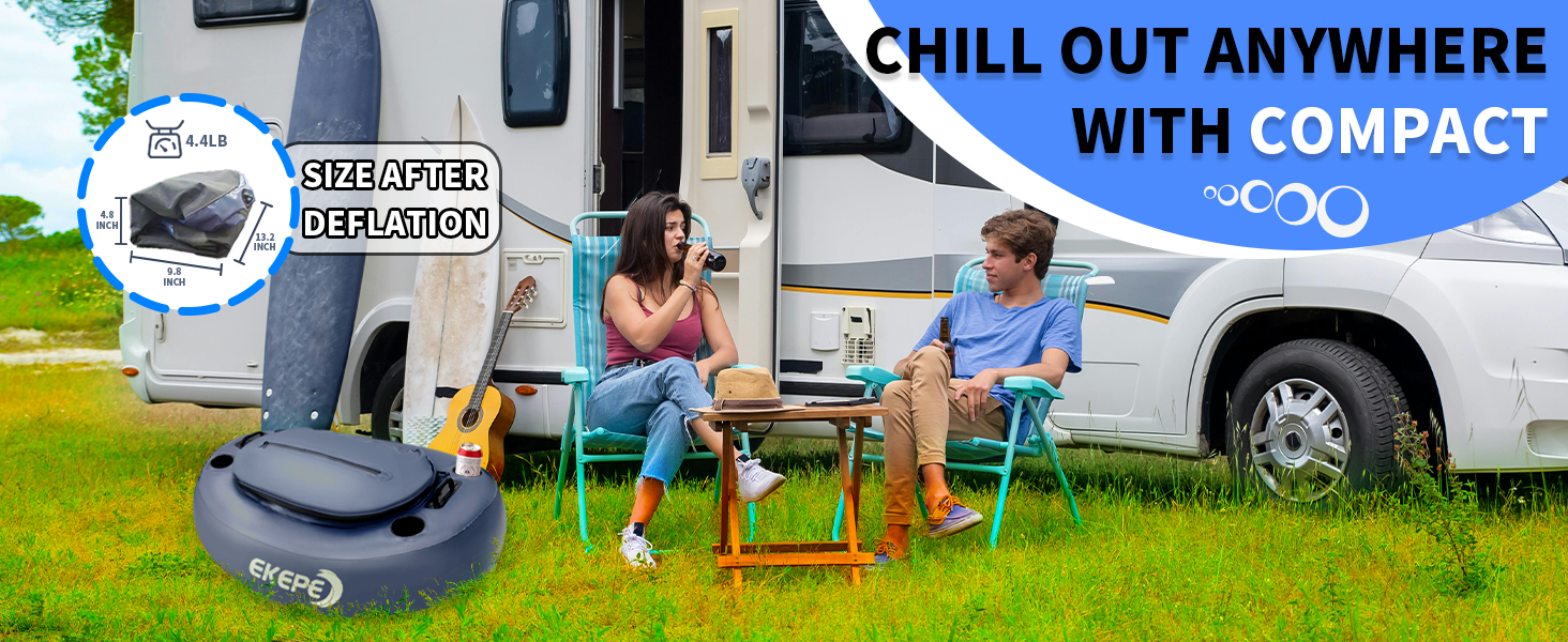 Chill ou Anywhere with compact