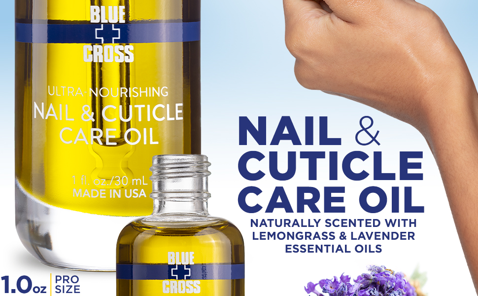 lemongrass lavender essential oils natural scent nail beds conditioning callus manicure pedicure