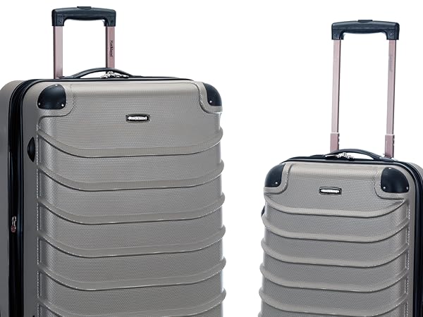 Amazon.com | Rockland Speciale Hardside 2-Piece Expandable Spinner