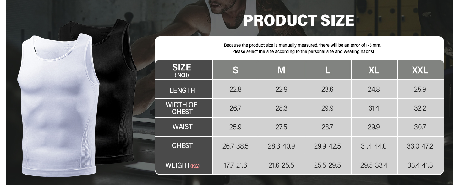 Men body shapers