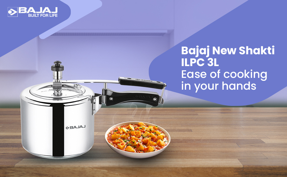 pressure cooker, cooker, cookers, aluminium cooker, bajaj cooker, bajaj pressure cooker