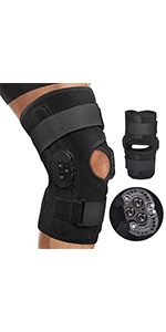 Hinged Knee Brace Support 