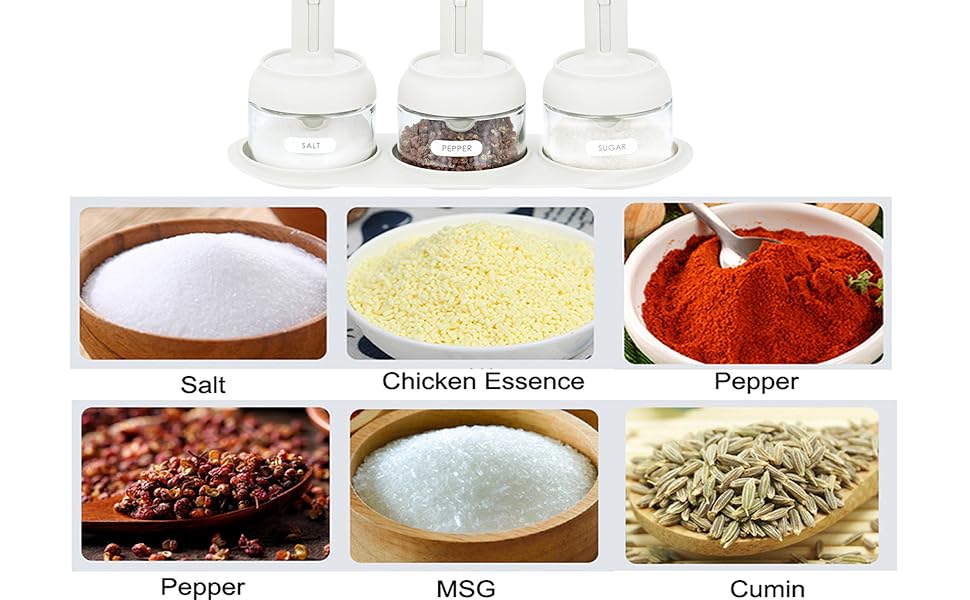 Chili Peper Container Jars Salt and Sugar Box Container