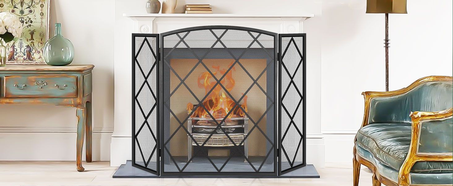 fireplace screen