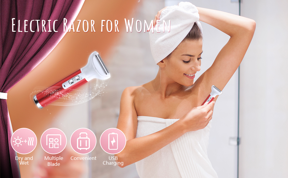 Multi-functional Electric Razors for Women