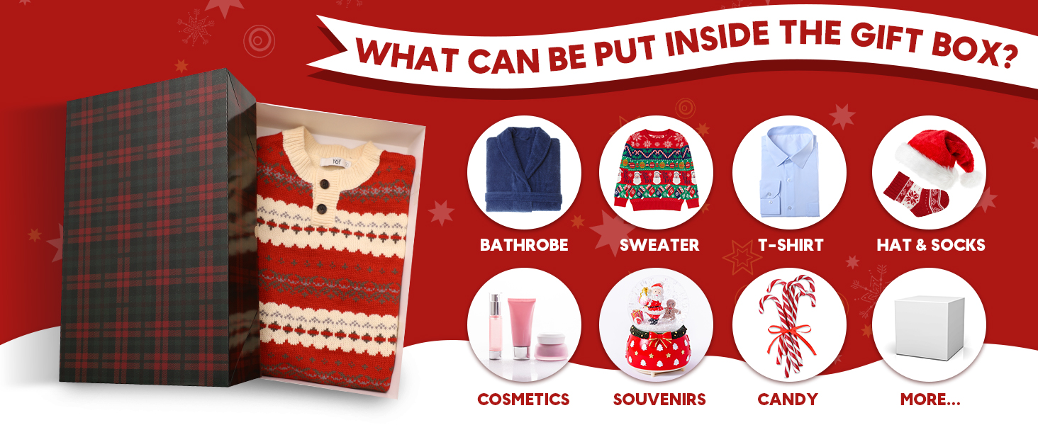 shirt boxes for presents