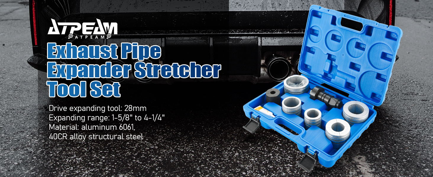 ATPEAM Exhaust Pipe Expander Stretcher Tool Set 28mm