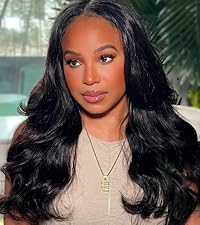 unice v part wigs body wave human hair wigs for women beginner friendly wear go real scalp