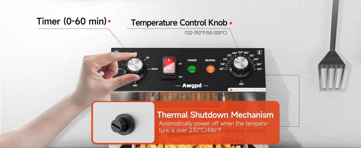 japanese deep fryer with temperature gauge freidora de gas