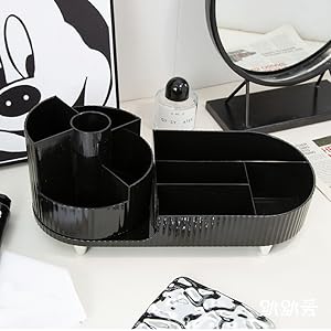 skincare holder/organizer black