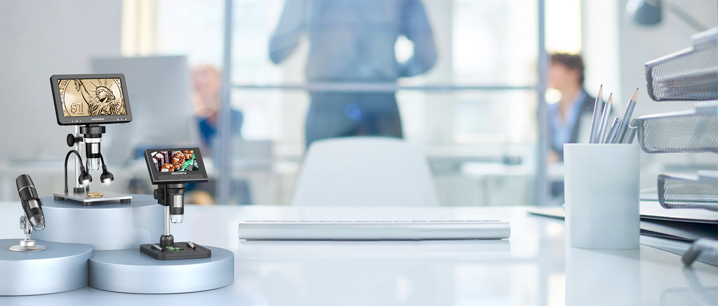 digital microscope coin magnifier electronic soldering