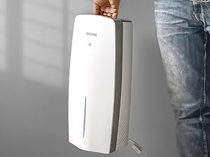 GEEPAS Digital 2-in-1 Air Purifier and Humidifier for Home Bedroom
