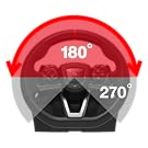 Hori RWA Racing Wheel Apex Controller PS4 & PS5 And PC / Fully Programmable Functions / Central Clamping System 11 Hori RWA Racing Wheel Apex Controller PS4 & PS5 And PC / Fully Programmable Functions / Central Clamping System 4