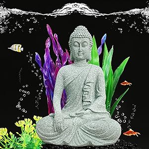 buddha statue fish tank decoration