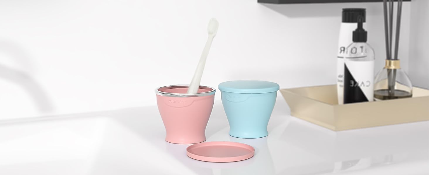 Hotel toothbrush cup