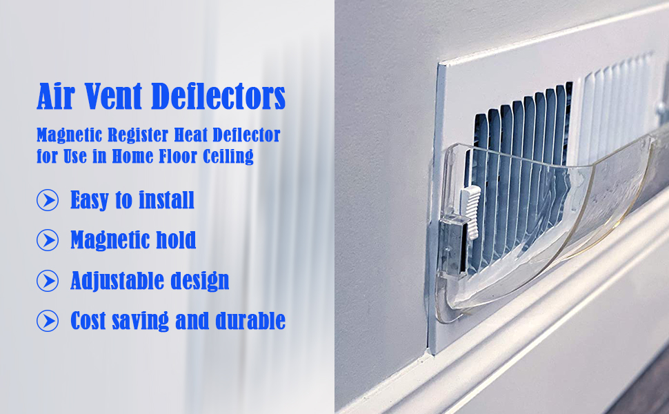SOMOLUX Air Vent Deflectors Registers for Home