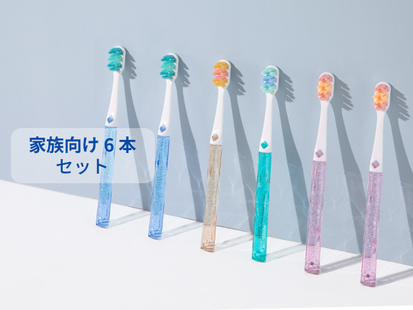 透明な柔らかめの歯ブラシ Amazon | Oralphi 超極細毛 柔らかめ 歯ブラシ 6本セット