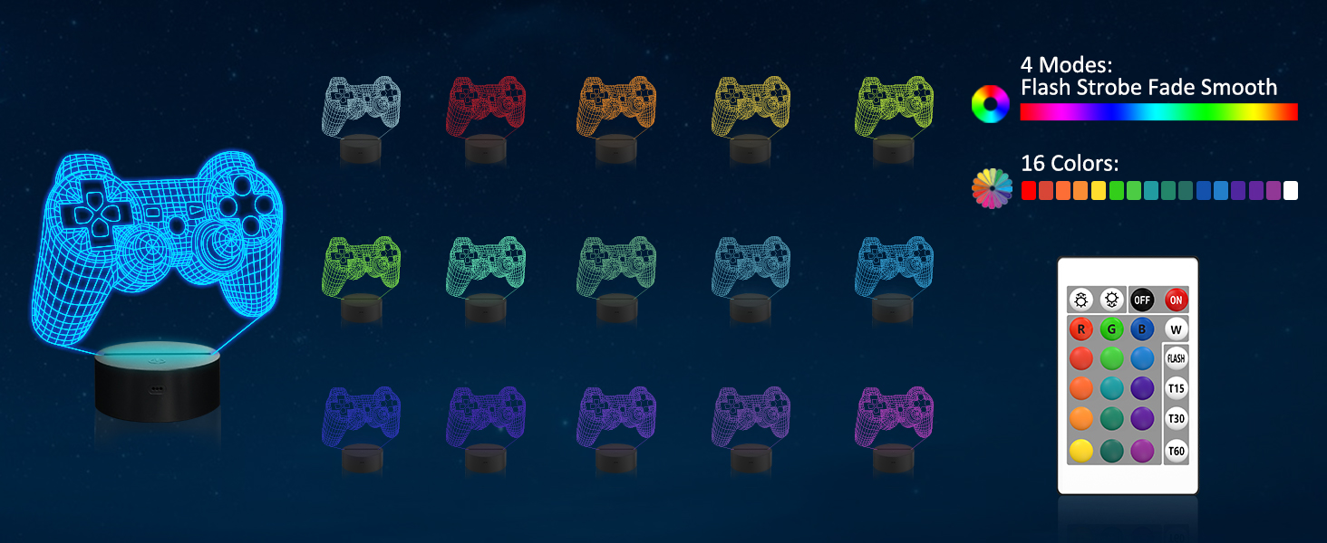 Game Handle Night Light