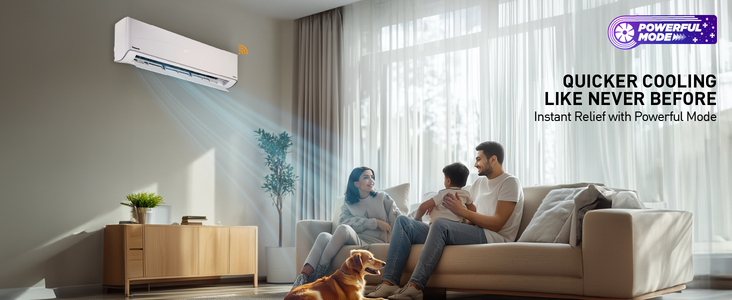 Panasonic AC, Powerful Mode