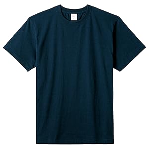 Amazon | [ライフマックス] Tシャツ MS1149 メンズ ネイビー XS