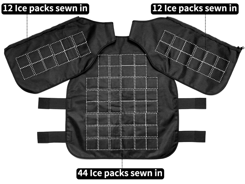 Cooling Vest for Men Women Ice Vest Tops for Teens Summer Sport Body