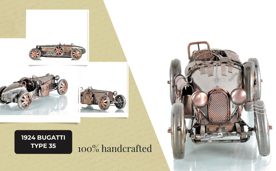 Amazon.com: Old Modern Handicrafts 1924 Bugatti Car Model