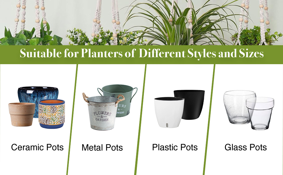 indoor plant hangers;large macrame plant hanger;macetas colgantes;indoor hanging plant holder