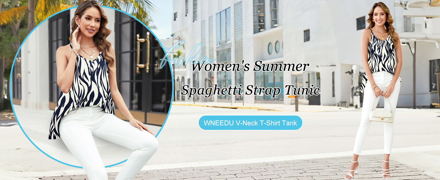 spaghetti strap tunic