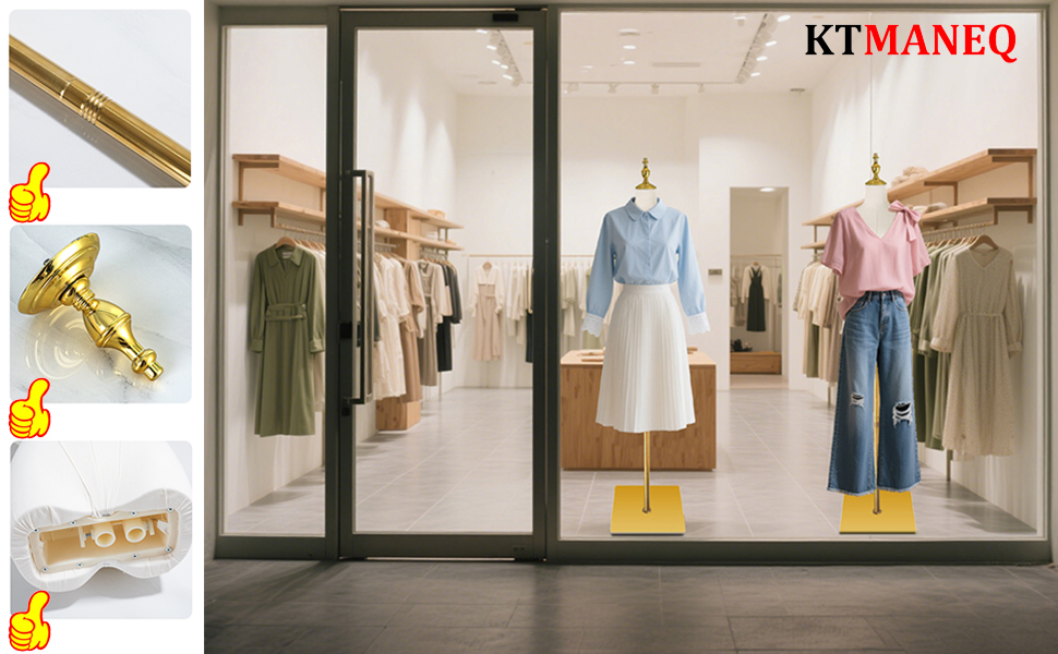 dress form mannequin for window display